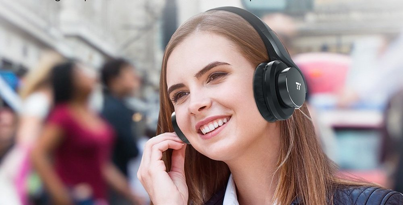 TaoTronics Wireless Bluetooth Headphones, $32 with code WBF2AW6D